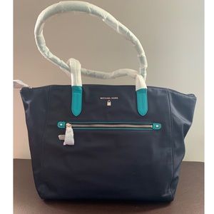 Michael Kors Nylon Kelsey Zip Tote